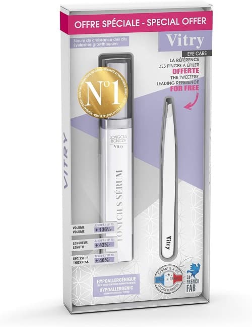  Vitry Toni'Cils Eyelash Serum + Tweezers Set - 1