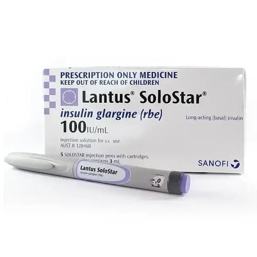LANTUS SOLOSTAR 100IU/ML 5 PENS