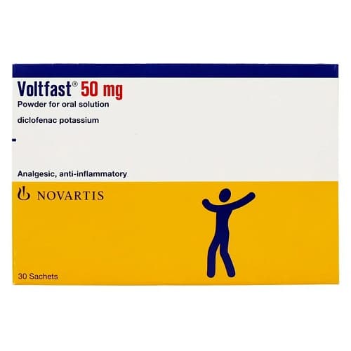 Voltfast 50mg 30 Sachets as analgesic