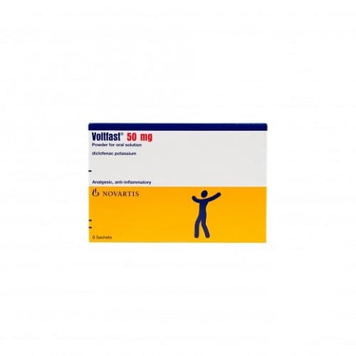 Voltfast 50mg 9 Sachets as analgesic