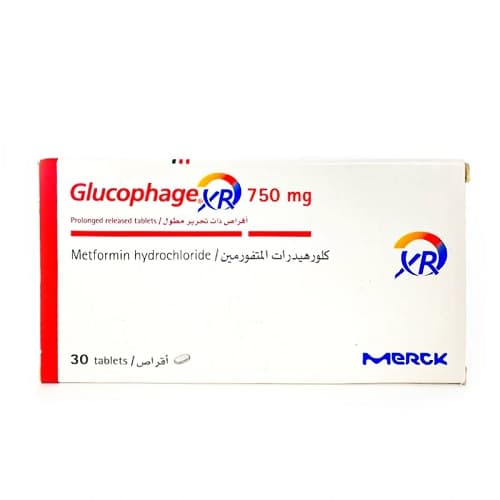 Glucophage XR 750mg – 30 Tablets