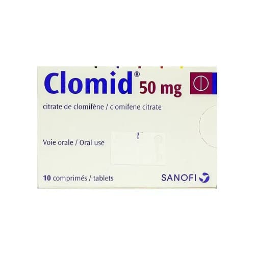 Clomid 50mg Tablets – 10 Tablets