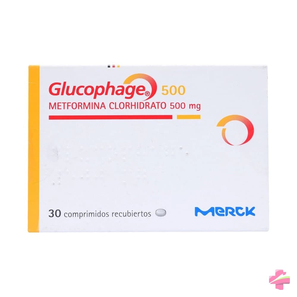 Glucophage 500mg – 30 Tablets