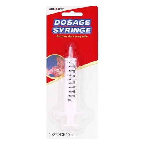 Acu-Life Medicine Dosage Syringe 10ml